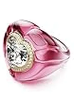 Swarovski Dulcis cocktailring, Heart-slijpvorm, Pavé, Hart, , 58
