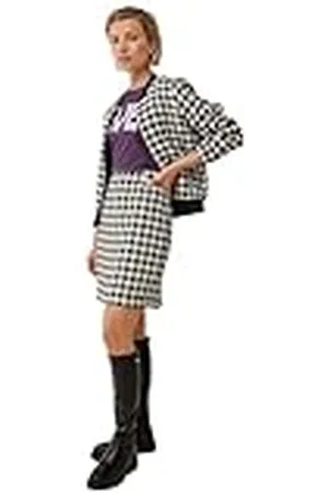 Mexx Bouclé Pencil Rok voor dames, , 38