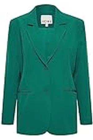 Ichi Dames IHLEXI BL casual business blazer, 185424/cadmium groen, 36, , 36