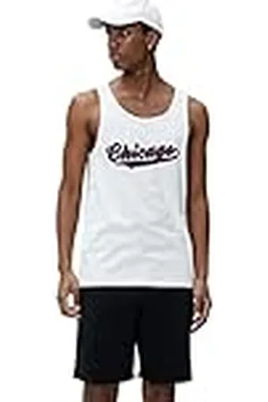 Koton Heren Varsity Tanktop Bedrukt Crew Neck Mouwloos Katoen, , M