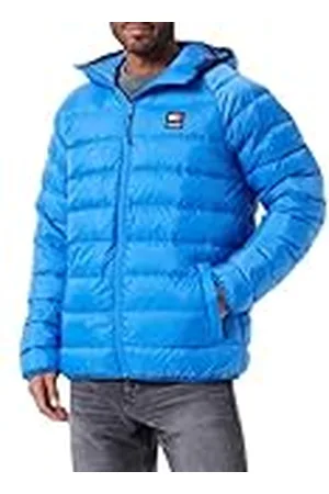 Tommy Hilfiger Heren Tjm Hooded Lt Donsjack Ext Donsjassen, 4XL, Blauw