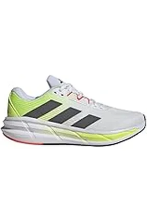 adidas Questar 3 Hardloopschoenen voor heren, niet-voetbal laag, Ftwr Wit Grijs Vijf Lucide Citroen, 37 1/3 EU