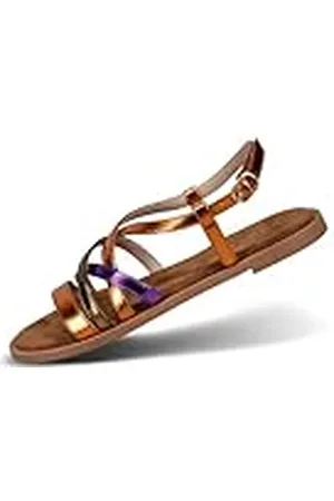 Bugatti Dames 435-AI282 sandalen, multicolour/metallics, 37 EU, , 37 EU