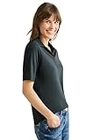 CECIL Piquée poloshirt, , XL