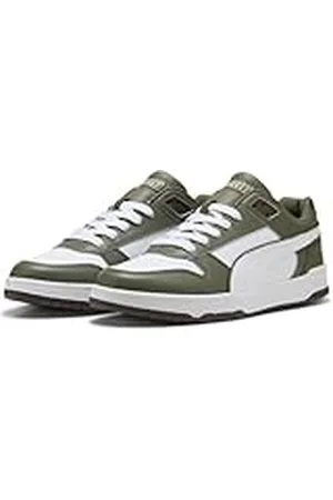 PUMA Unisex Rbd Game Low Sneaker, Loden Groen Wit Chocolade, 40,5 EU, Loden Green White Chocolade, 40.5 EU