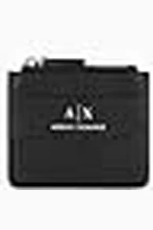 Armani Exchange Dames Small Snap Credit met Strap Travel Accessoire Envelop Card Holder, , , Eén maat
