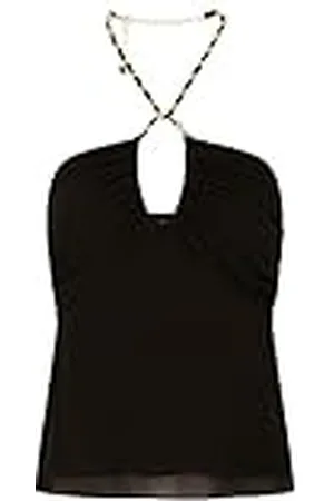 Morgan Dames bustier met detail ketting Olly T44, .