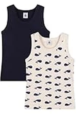 Petit Bateau Tanktops (verpakking van 2 stuks) voor kinderen en jongeren, , 12 jaar
