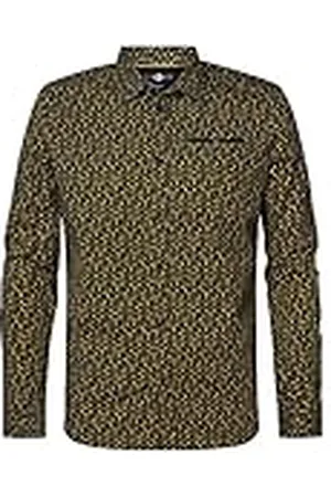 Petrol Industries Industries AOP T-shirt met lange mouwen voor heren, , M