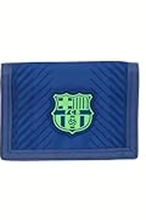 Safta FC Barcelona Navy Blue - Portemonnee met hoofdeinde, portemonnee, comfortabel en veelzijdig, kwaliteit en duurzaamheid, 12,5 x 9,5 cm, , M, Casual