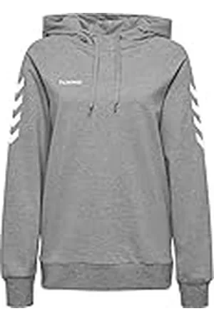 Hummel Sweatshirt met capuchon voor dames, grijs, XXL