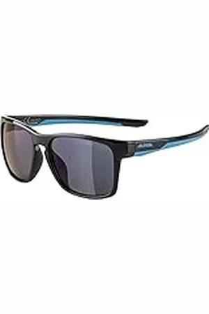 Alpina Unisex - Kinderen, FLEXXY COOL KIDS I Zonnebril, black-cyan gloss/black, One Size