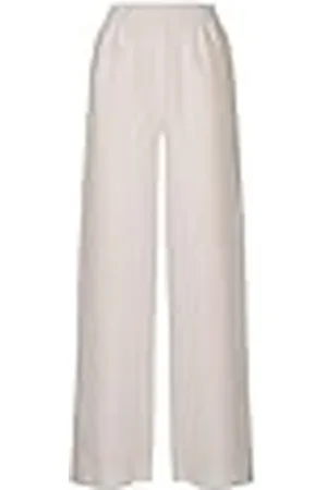 Seidensticker Damesbroek, regular fit, broek met zakken, lange mouwen, 100% linnen, , 38
