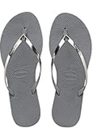 Havaianas Damesslipper, staalgrijs, 3/4 UK smal