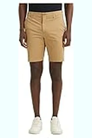 Dockers Smart Supreme Flex Modern Chino korte broek voor heren, Beige/Khaki, 33
