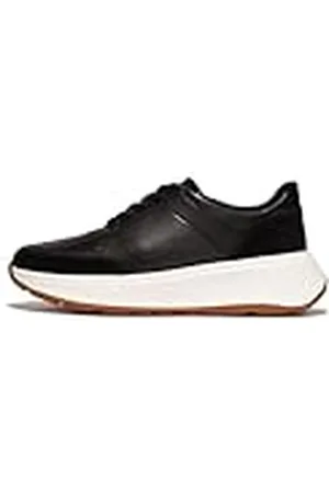 FitFlop Vrouwen F-Mode Leer/Suede Flatform Sneakers, , 42 EU