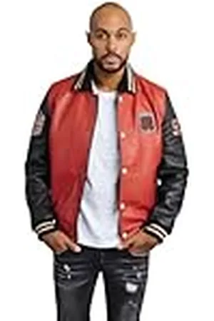 Redskins H23-BLOUSON-SATEBOARD COHIBA RED/BLACK-L, , L