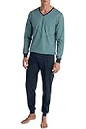 Calida Relax Imprint pyjama voor heren, van 100% katoen, , 50