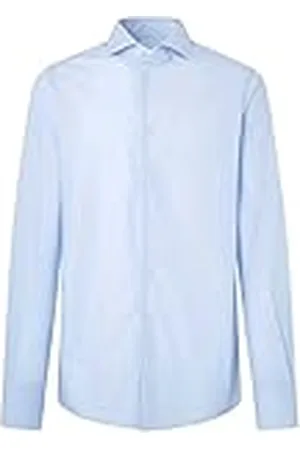 Hackett Heren POPLIN Micro Stripe Shirt, , XXL, , XXL