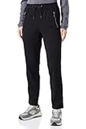 QS by s.Oliver Dames Relaxed: Joggingbroek met verstelbare tailleband, , 44