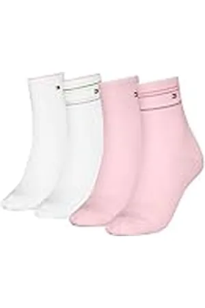 Tommy Hilfiger TH WOMEN Short Sock 4P Rib Shine ECOM, , 35-38 EU