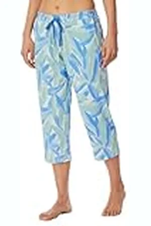 Schiesser Dames slaapbroek 3/4 lang kort katoenmix Relax pyjama onderdeel, , 46, , 46
