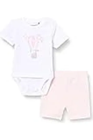 Blue Seven Uniseks babyoutfit-set van 2 shorts, , 6-9 maanden (2-pack), , 68 cm