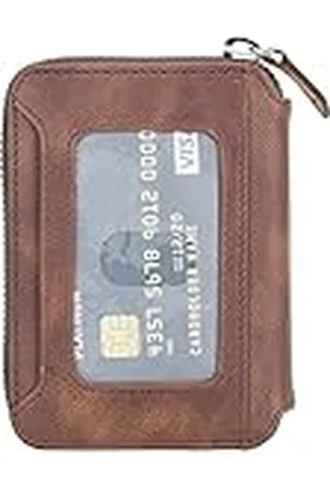 Burkley AMADORA Lederen creditcardhouder, portemonnee, creditcardtas, uniseks, , Medium