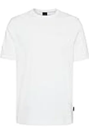 Bugatti Heren T-shirt ronde hals basic korte mouwen modern fit, , L