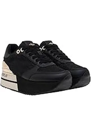 Replay Penny HIGH RY sneakers voor dames, 003 zwart, 41 EU, , 41 EU