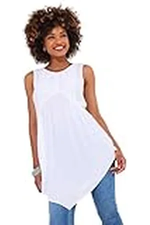 Joe Browns Damesmode zakdoek zoom gekreukt kanten paneel tuniek, , 34