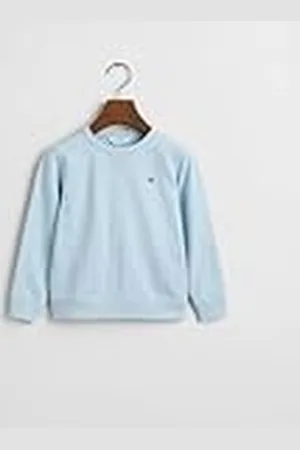 GANT Unisex Kids Shield Cotton Slub C-Neck Sweatshirt, , 110-116