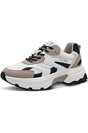 QS by s.Oliver Dames Low 5-23612-44 sneakers, Black Comb, 39 EU, , 39 EU