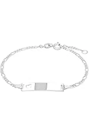Amor Ident Armband 925 Sterling Zilveren Dames Armsieraad, 16+2 cm, , Wordt Geleverd In Sieradendoosje, 2016493