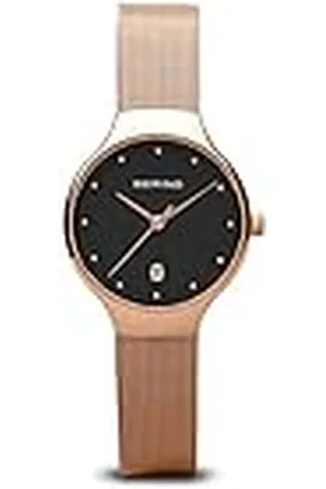 Bering Dameshorloge quartz uurwerk - klassieke collectie met roestvrij staal en saffierglas 13326-362