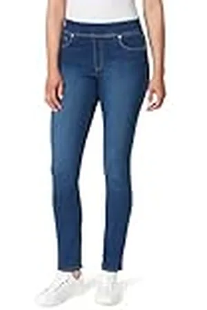 Gloria Vanderbilt Dames Amanda Pull on Hr Jean, , 44 (Lang)