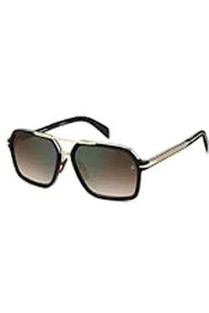 David beckham Mens DB 7128/S Sunglasses, Black Gold, 58, , 58