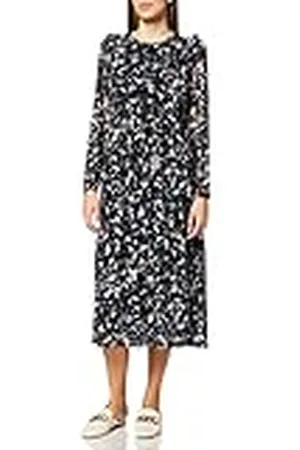 QS by s.Oliver Lange damesjurk, regular fit jurk, , 40