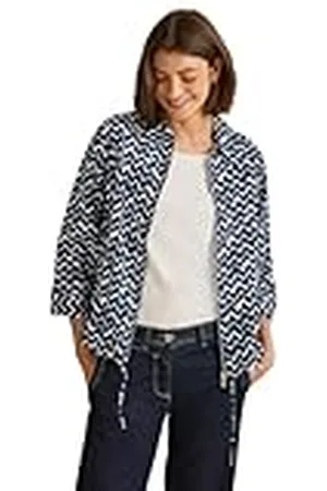 CECIL Print-blouse met ritssluiting, , L