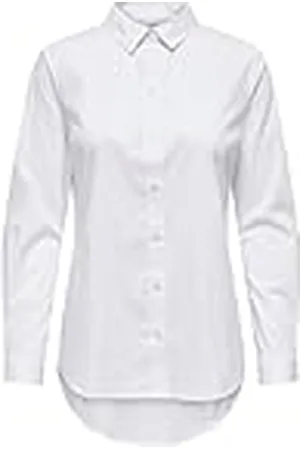 JACQUELINE DE YONG JDY Mio L/S Shirt voor dames WVN Noos Blouse, wit (wit), 34
