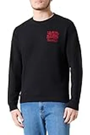 Replay Heren regular fit sweatshirt Red Attitude collectie, , XL