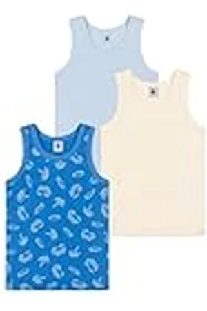 Petit Bateau Tanktops (verpakking van 3 stuks) voor kinderen en jongeren, , 4 anni