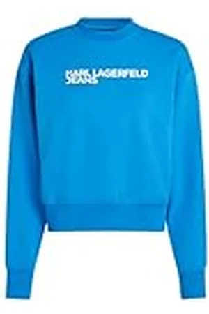 Karl Lagerfeld Reg Essential Logo Sweat, Women, Beige Sweatshirt, , XL