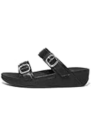 FitFlop Dames Lulu verstelbare lederen glijbanen sandaal, , 41 EU