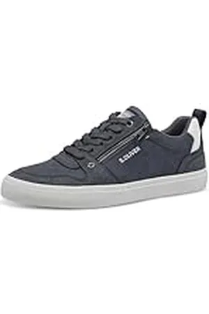 QS by s.Oliver Low 5-13611-44 Sneakers voor heren, marineblauw, 42 EU, , 42 EU