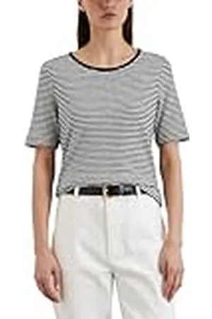 Marc O’ Polo Marc OPolo T-shirt voor dames, van biologisch katoen, gestreept, , L