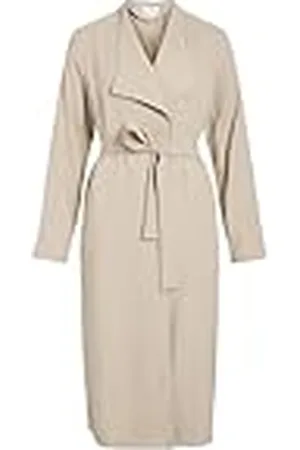 VILA Nni L/S Long Trenchcoat - Noos, , 36