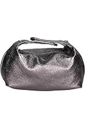 Felipa Handtas voor dames, schoudertas, grijs metallic
