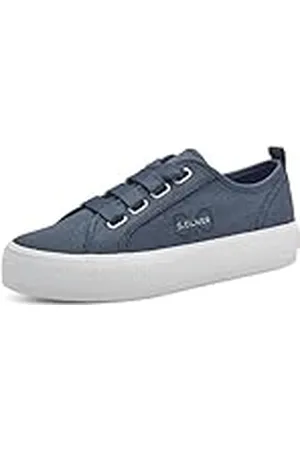 QS by s.Oliver Lage sneakers voor dames, marineblauw, 38 EU, , 38 EU