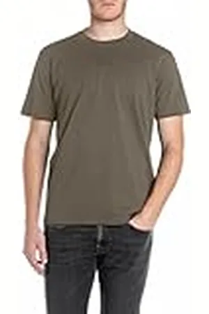 Replay Basics Crew Neck T-shirt voor heren, van katoen, , XS